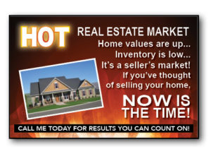 Hot-Market-real-estate-postcard